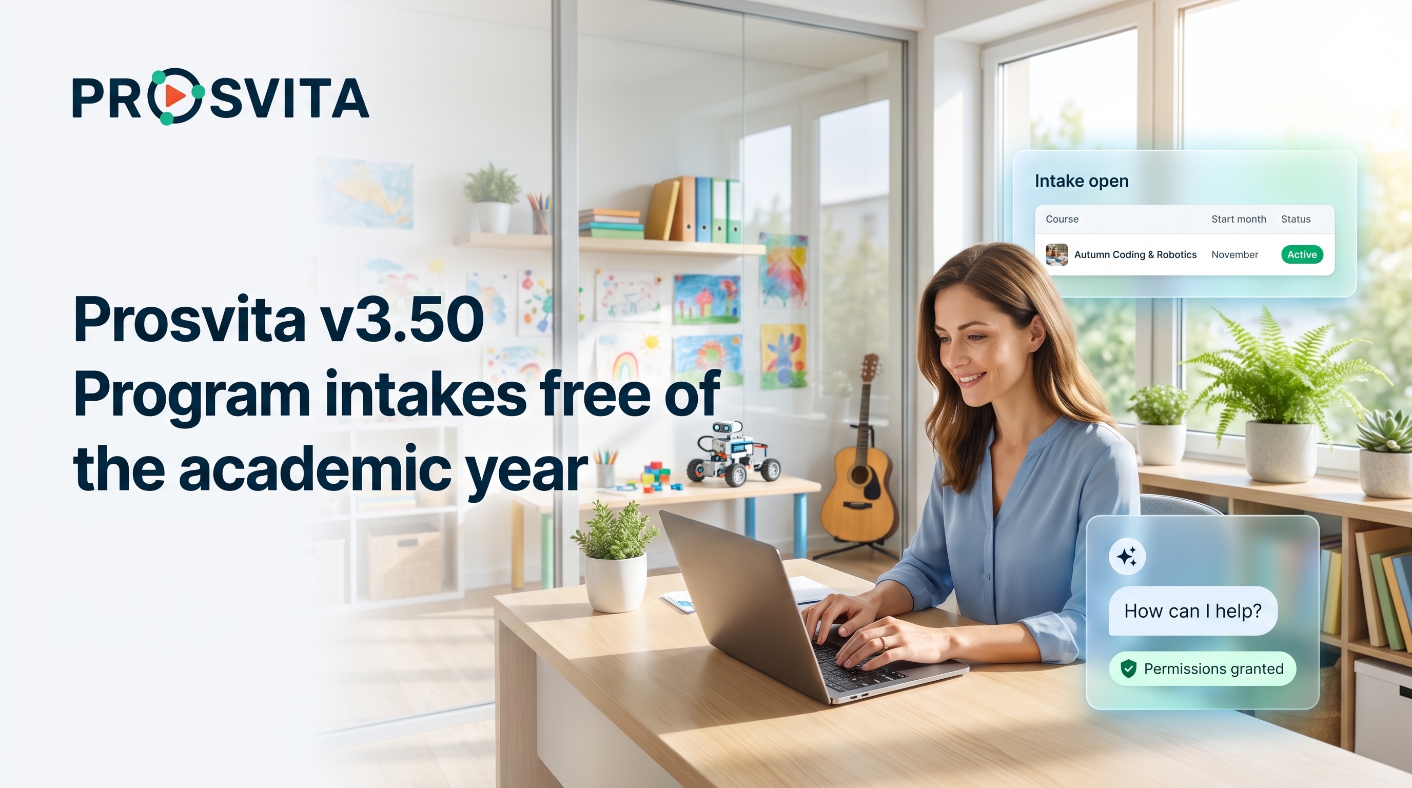 Prosvita v3.50: program intakes free of the academic year