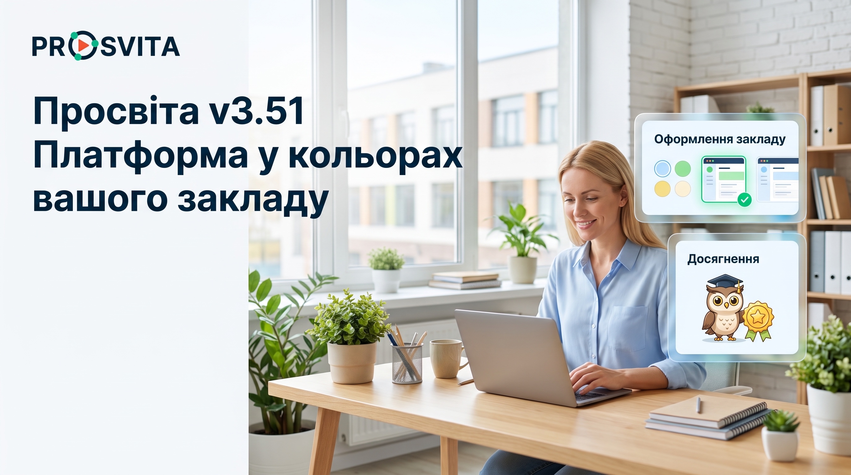 Просвіта v3.51: платформа у кольорах вашого закладу